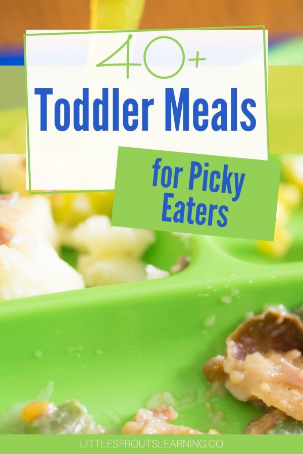 40+ Toddler Meal Ideas for Picky EatersLittle Sprouts Learning