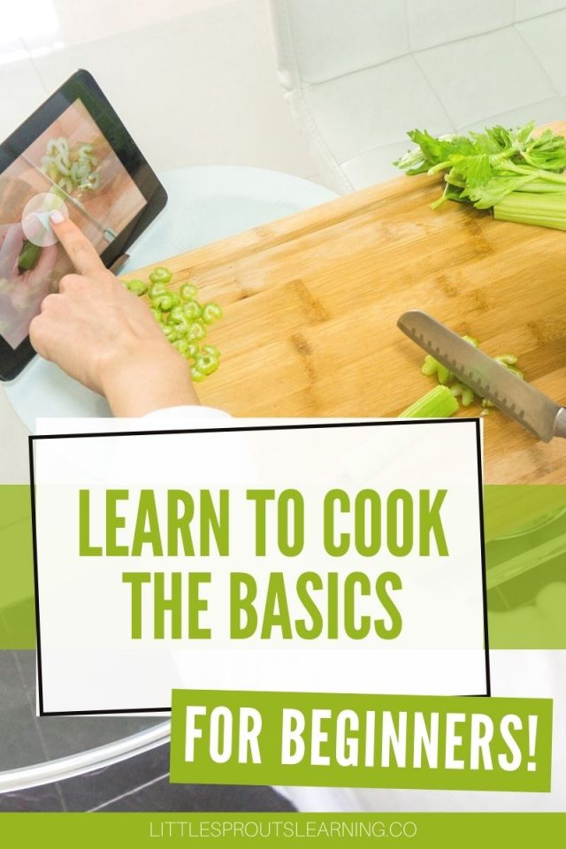 Learning to Cook for Beginners-Little Sprouts Learning