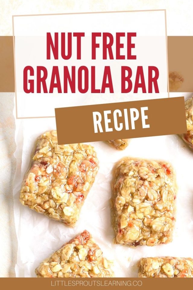 Nut Free Granola Bar RecipeLittle Sprouts Learning