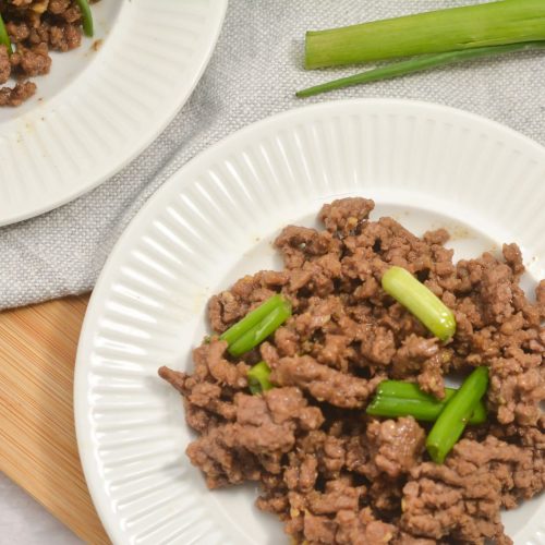 Mongolian Ground Beef Recipe-Little Sprouts Learning
