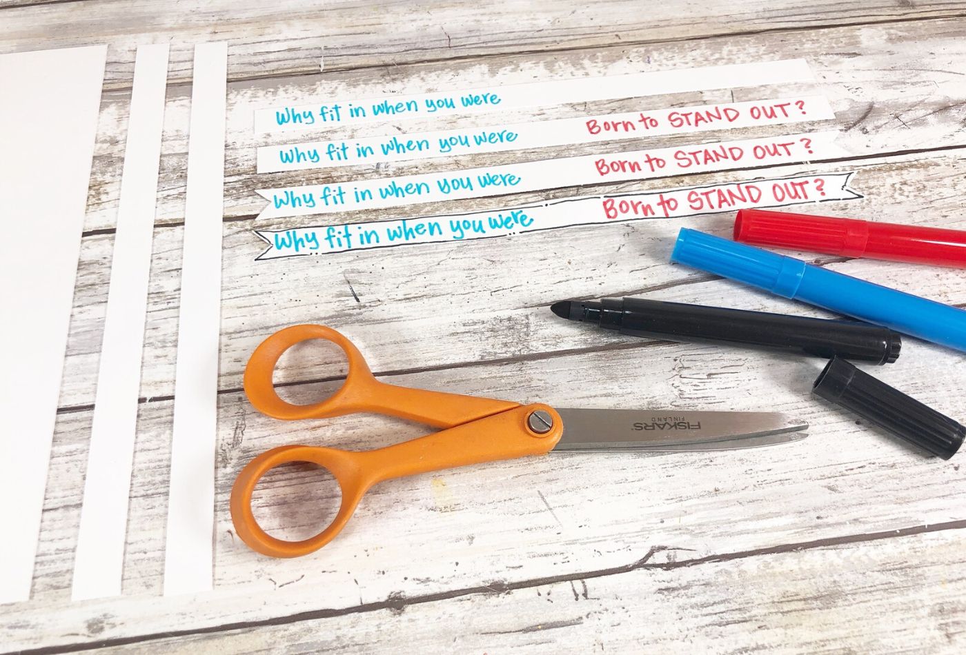 Dr. Suess Thing 1 and Thing 2 Pencil Craft-Little Sprouts Learning