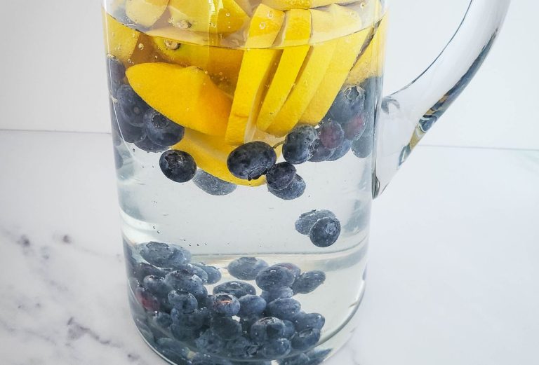 Lemon Blueberry Infused WaterLittle Sprouts Learning
